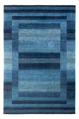 Tapis Gabbeh - Loribaft Persan - 287 x 196 cm - bleu de mer