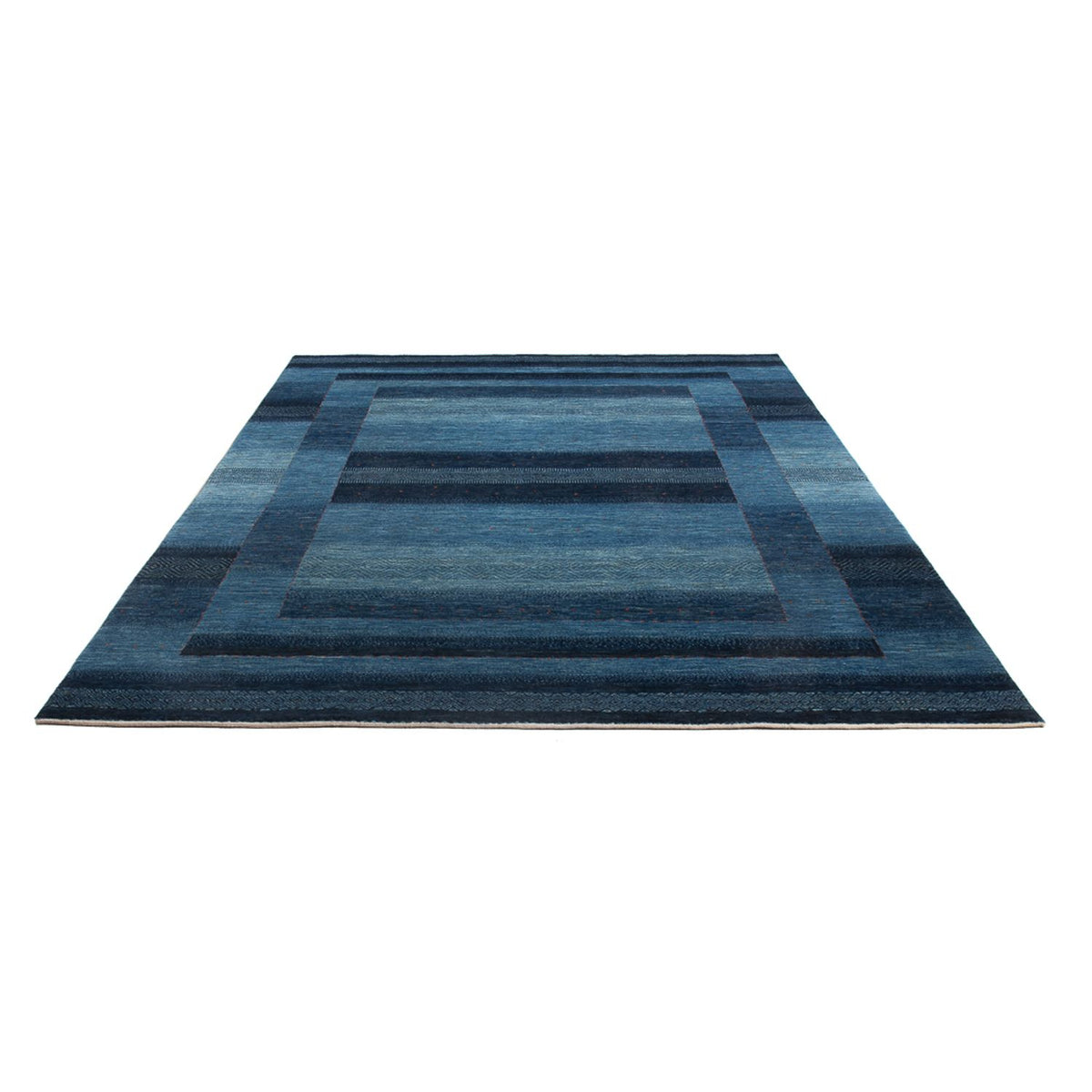 Tapis Gabbeh - Loribaft Persan - 287 x 196 cm - bleu de mer
