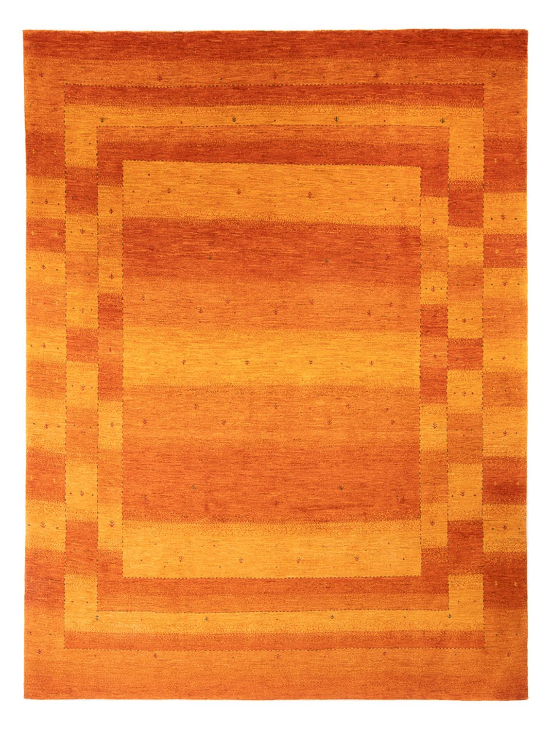 Tapis Gabbeh - Loribaft Persan - 302 x 219 cm - orange