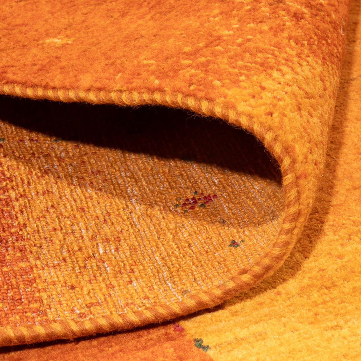 Tapis Gabbeh - Loribaft Persan - 302 x 219 cm - orange