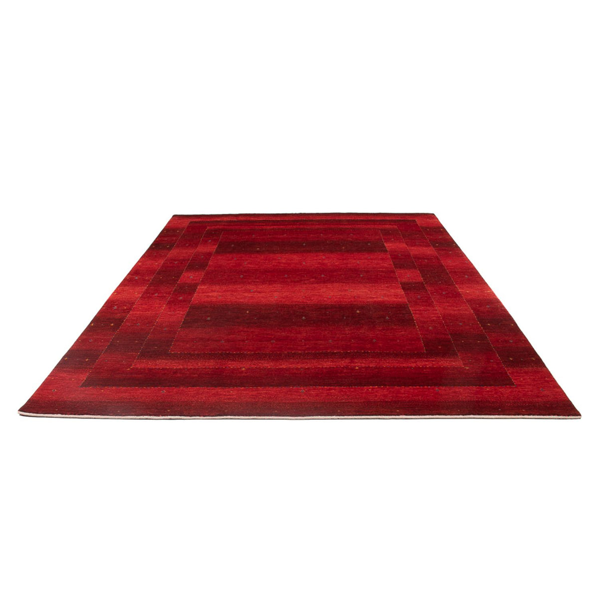 Tapis Gabbeh - Loribaft Persan - 304 x 215 cm - rouge