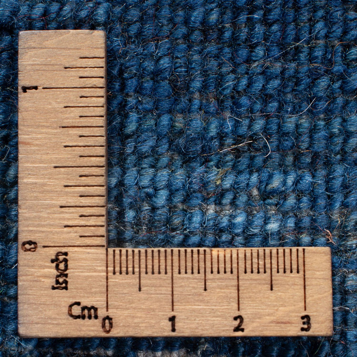 Tapis Gabbeh - Loribaft Persan - 312 x 214 cm - bleu de mer