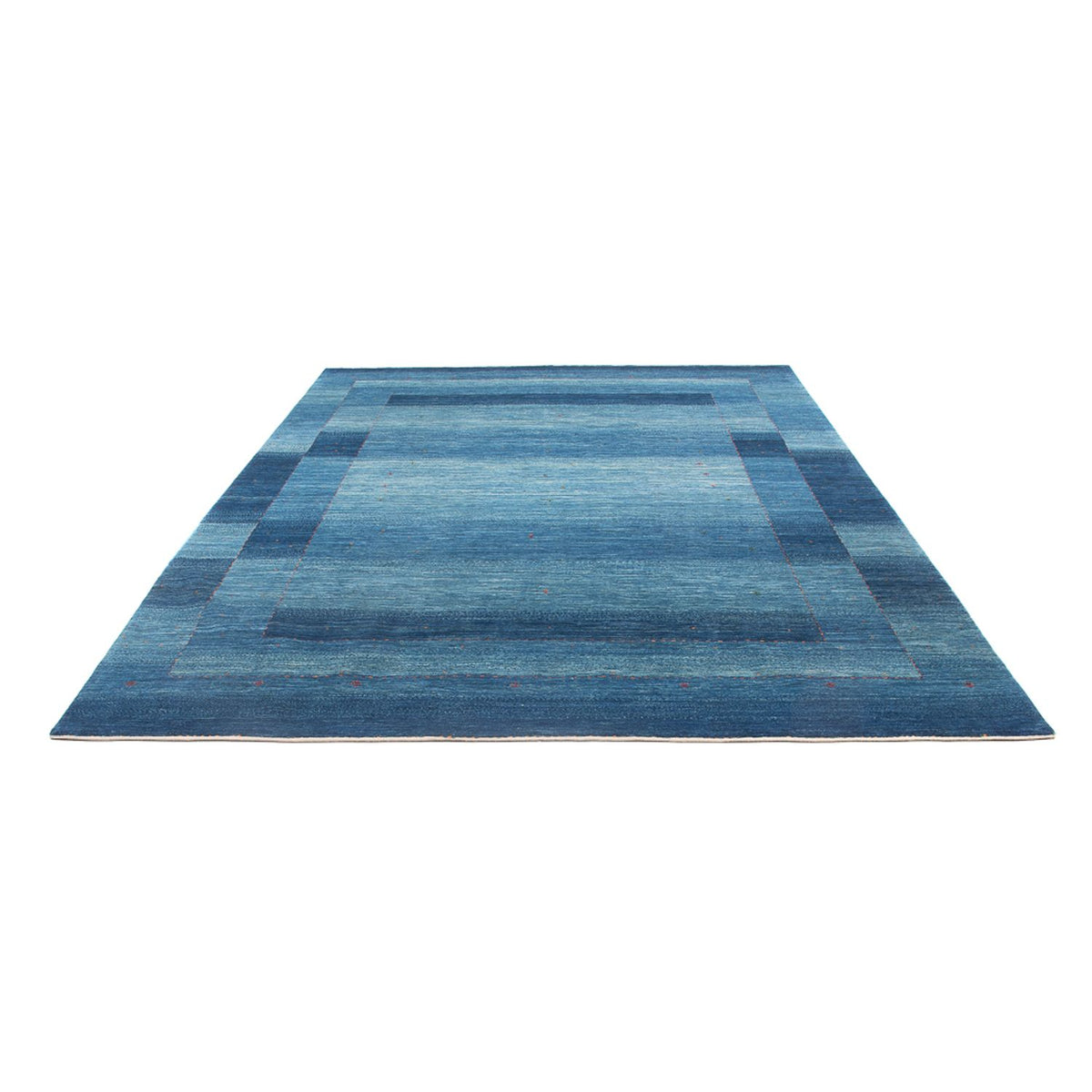Tapis Gabbeh - Loribaft Persan - 297 x 216 cm - bleu de mer