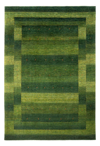 Tapis Gabbeh - Loribaft Persan - 306 x 212 cm - vert