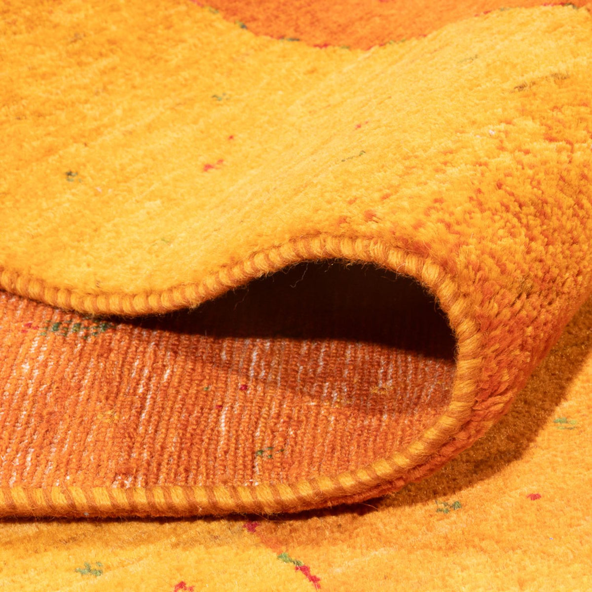 Tapis Gabbeh - Loribaft Persan - 293 x 219 cm - orange