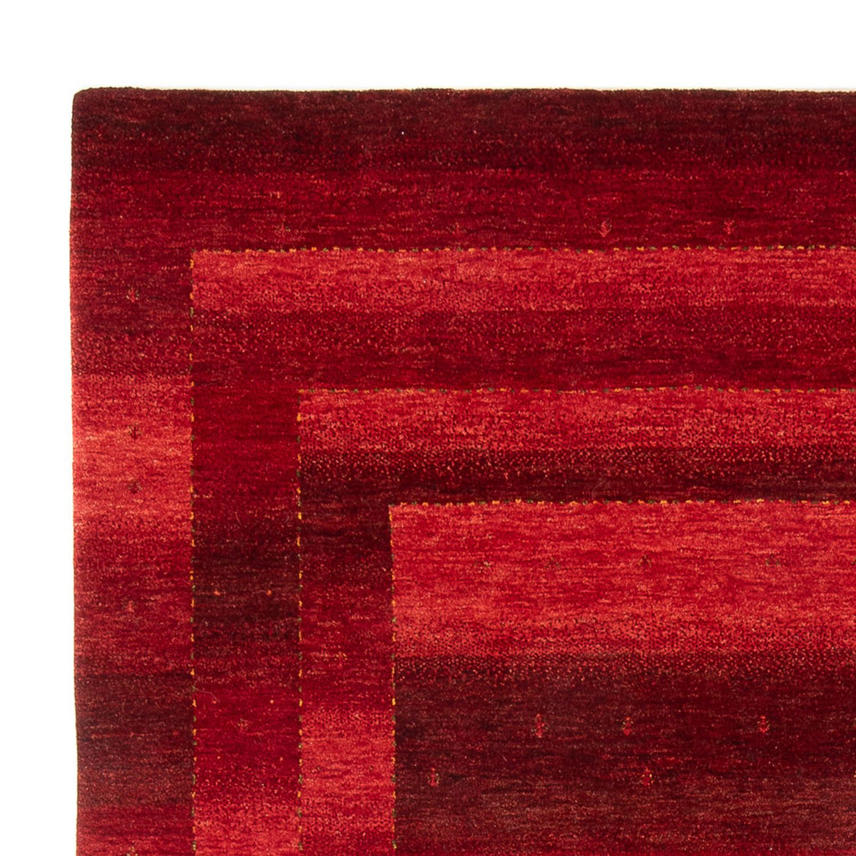 Tapis Gabbeh - Loribaft Persan - 304 x 217 cm - rouge