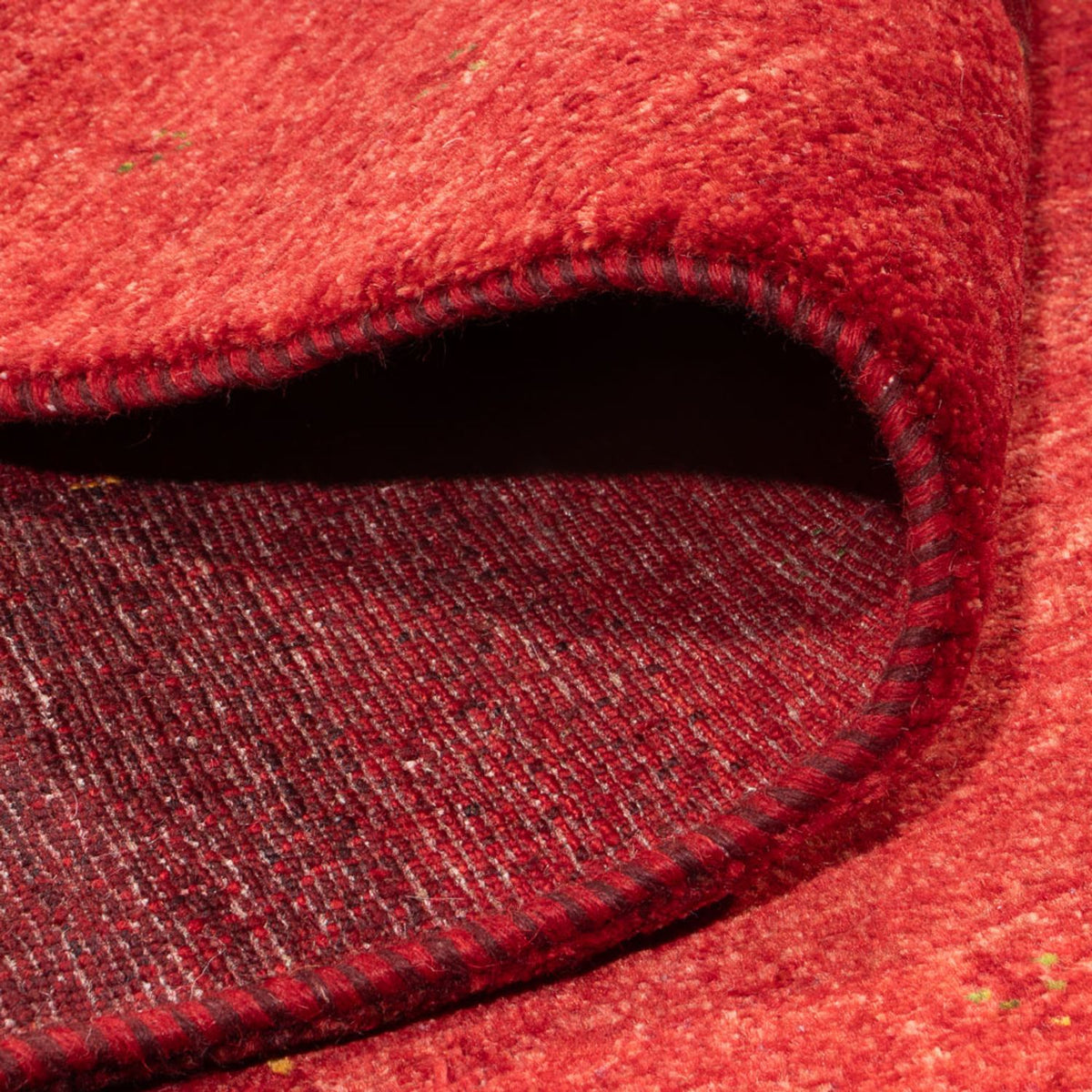 Tapis Gabbeh - Loribaft Persan - 304 x 217 cm - rouge