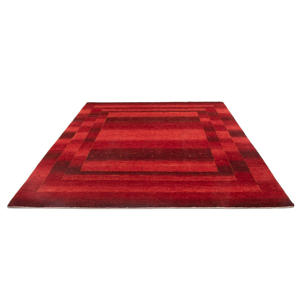 Tapis Gabbeh - Loribaft Persan - 304 x 217 cm - rouge