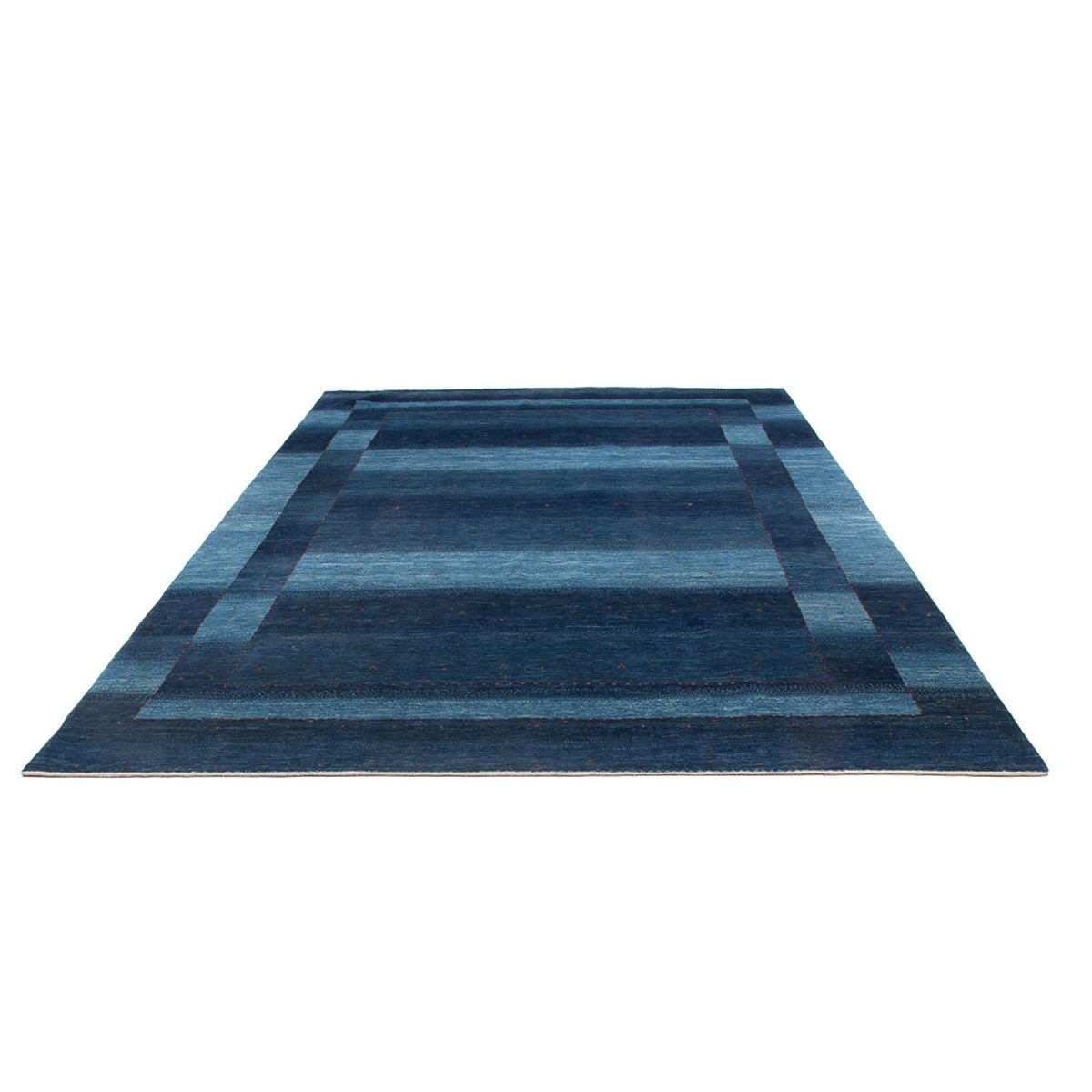 Tapis Gabbeh - Loribaft Persan - 331 x 222 cm - bleu de mer