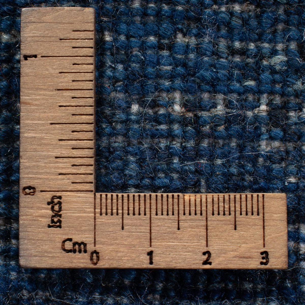 Tapis Gabbeh - Loribaft Persan - 331 x 222 cm - bleu de mer