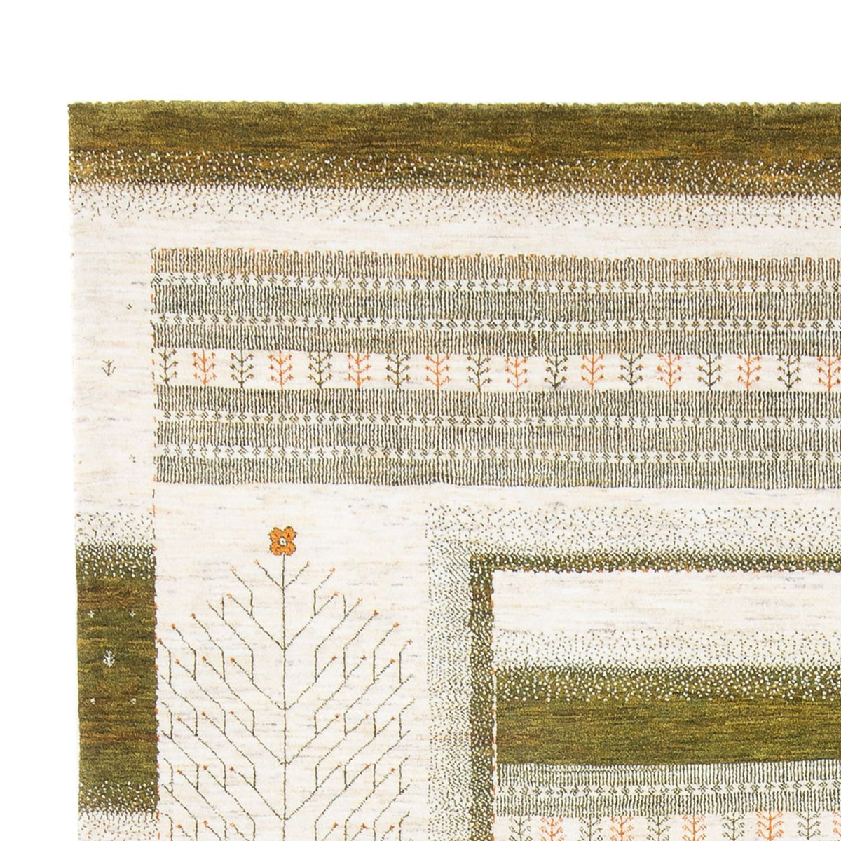 Tapis Gabbeh - Loribaft Persan - 327 x 226 cm - multicolore