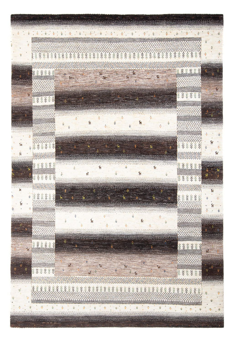 Tapis Gabbeh - Loribaft Persan - 307 x 216 cm - multicolore