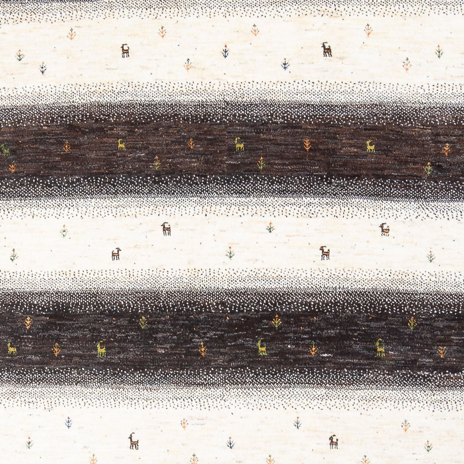 Tapis Gabbeh - Loribaft Persan - 307 x 216 cm - multicolore