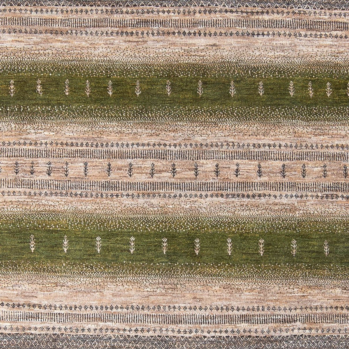 Tapis Gabbeh - Loribaft Persan - 294 x 220 cm - multicolore