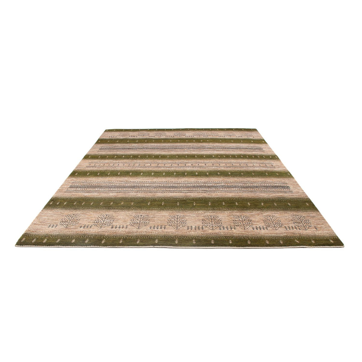 Tapis Gabbeh - Loribaft Persan - 294 x 220 cm - multicolore