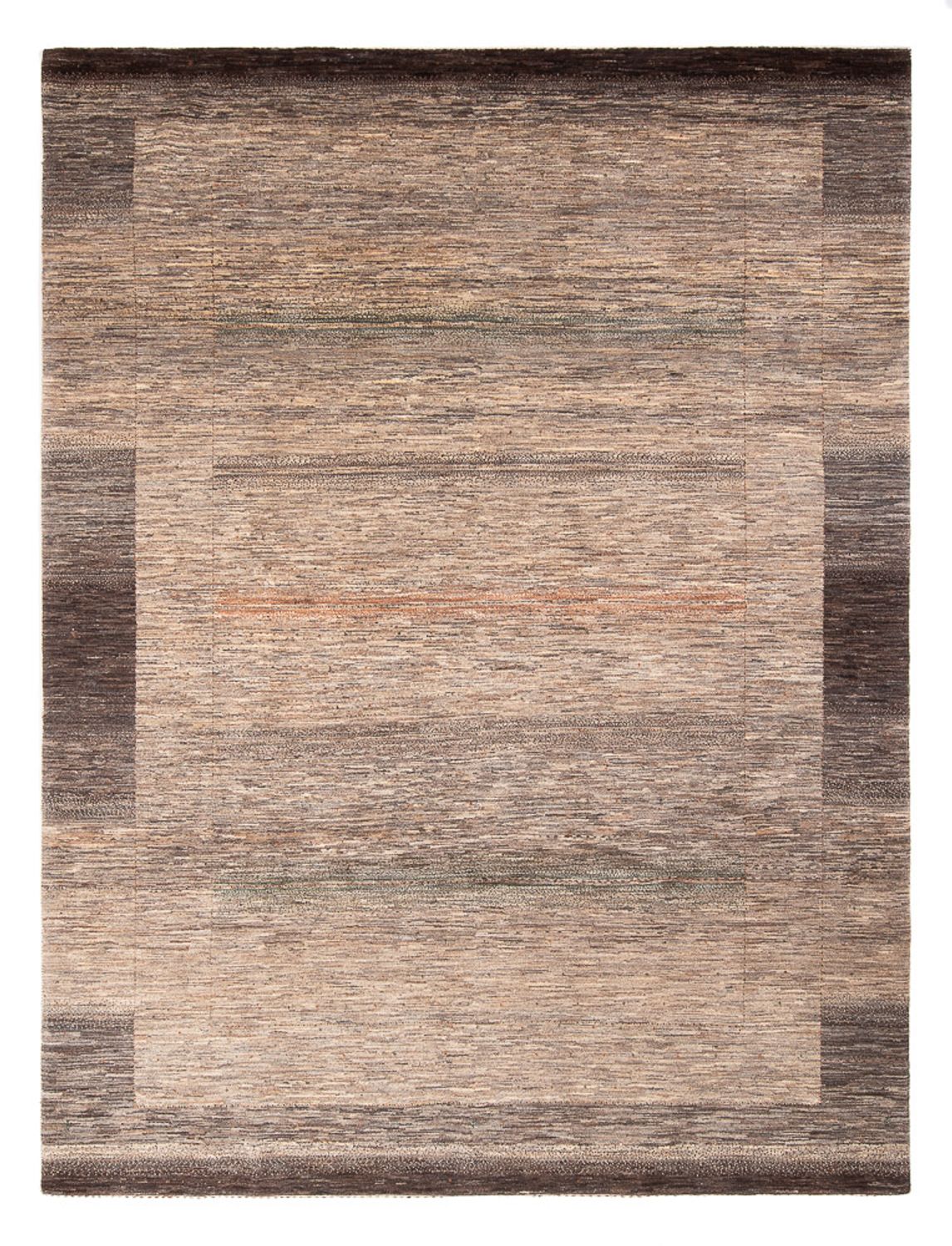 Tapis Gabbeh - Loribaft Persan - 307 x 228 cm - beige foncé