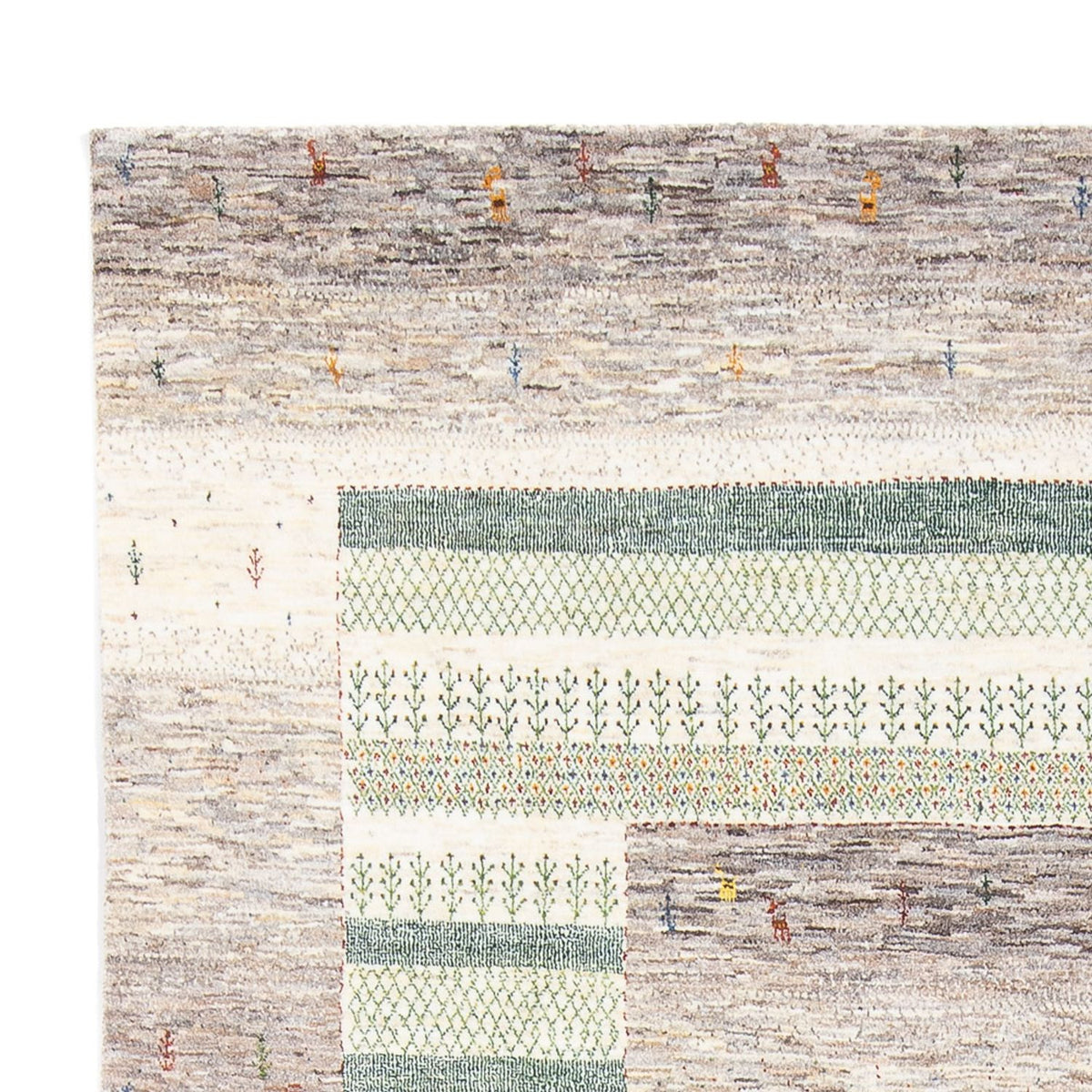 Tapis Gabbeh - Loribaft Persan - 300 x 211 cm - multicolore