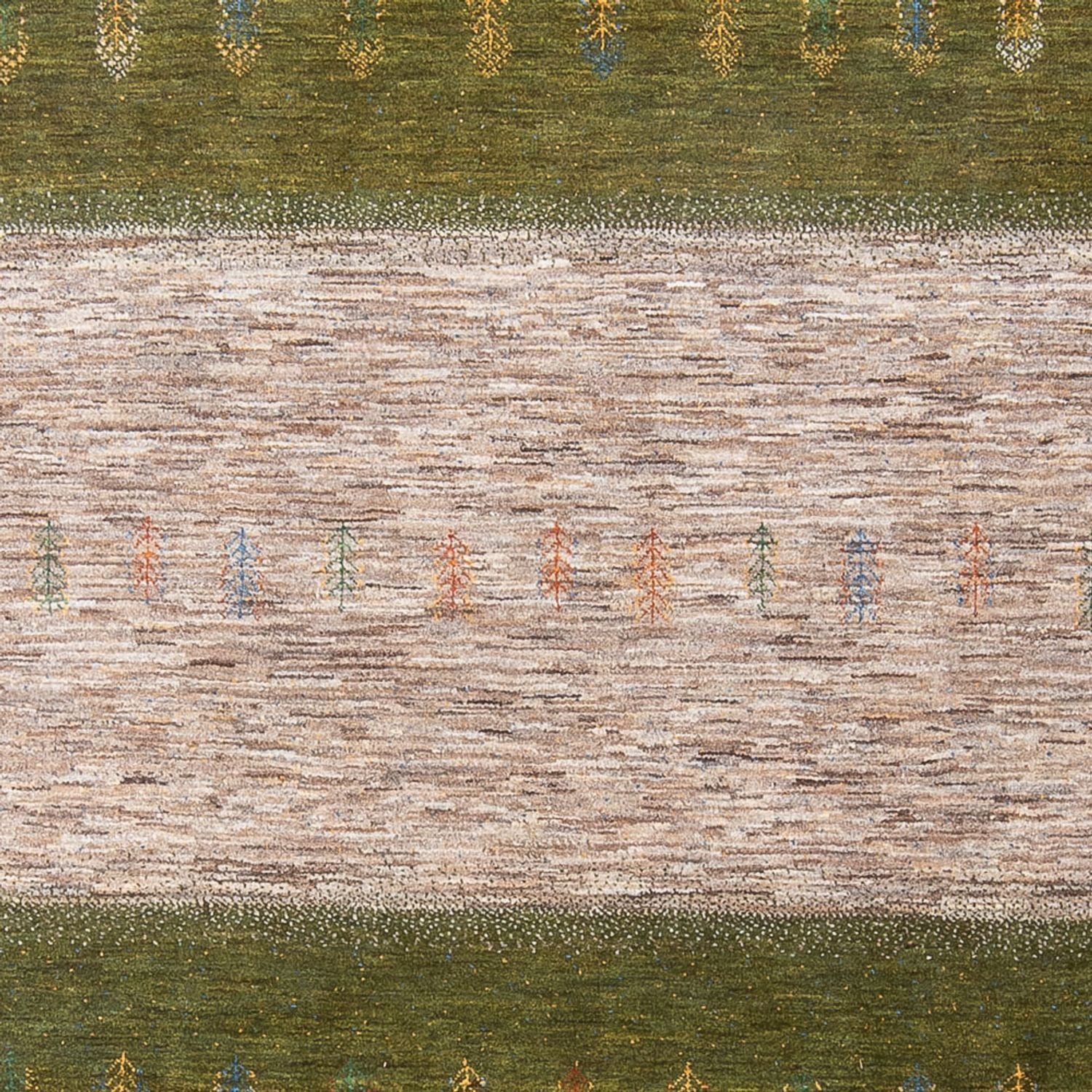 Tapis Gabbeh - Loribaft Persan - 304 x 217 cm - multicolore