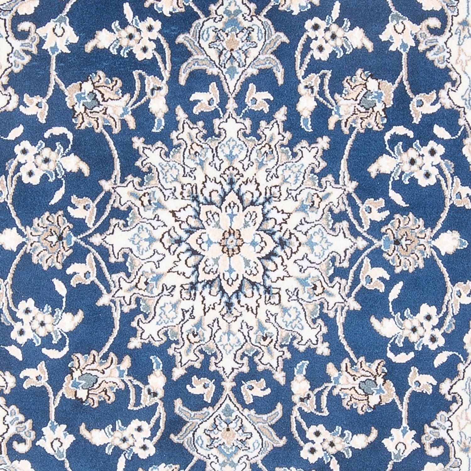 Tapis persan - Nain - Royal - 196 x 147 cm - camel foncé
