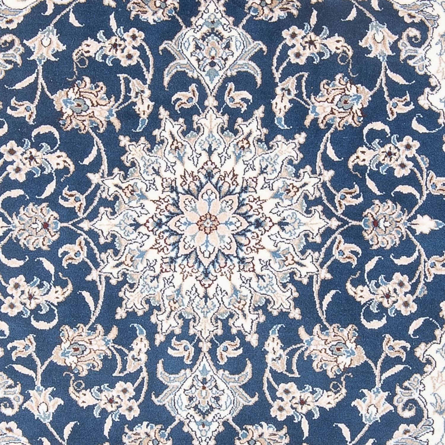 Tapis persan - Nain - Royal - 197 x 147 cm - bleu