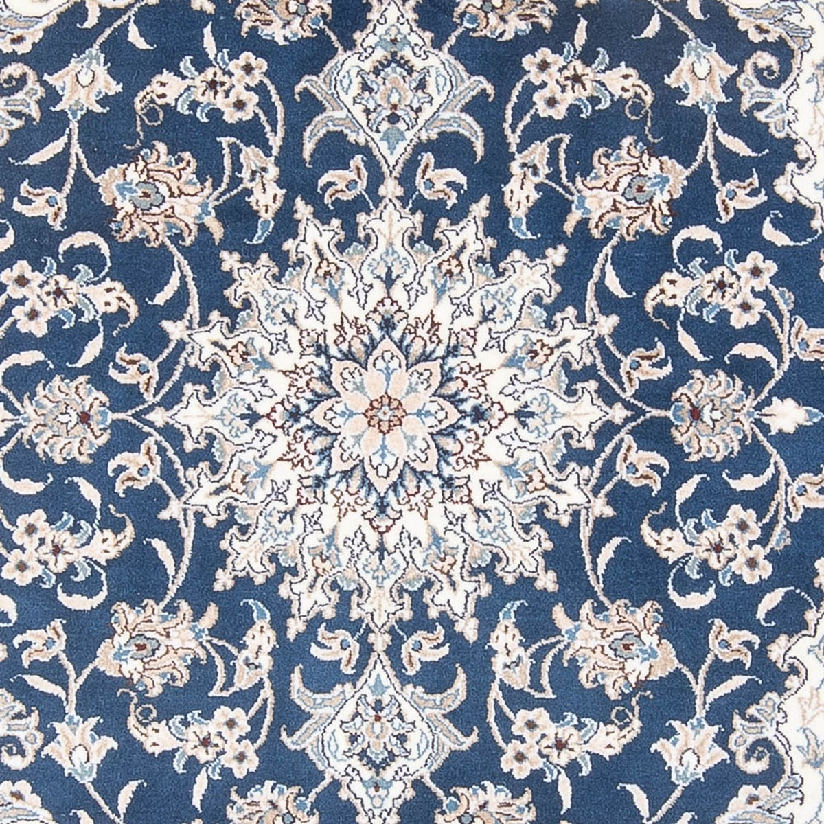 Tapis persan - Nain - Royal - 197 x 147 cm - bleu