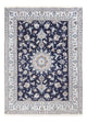 Tapis de Nain - 9La Tapis 149x213cm - Tapis persan - bleu foncé