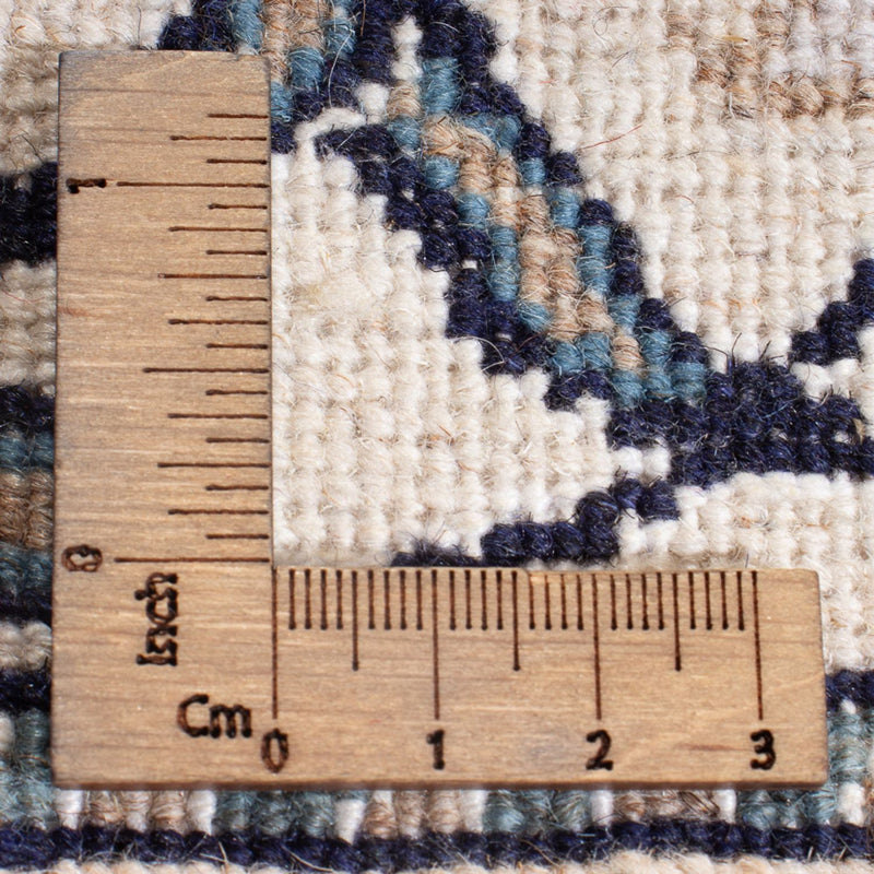 Tapis persan - Nain - Royal - 208 x 146 cm - bleu foncé