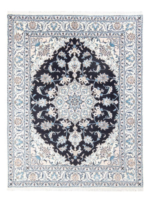 Tapis persan - Nain - Royal - 192 x 148 cm - bleu foncé