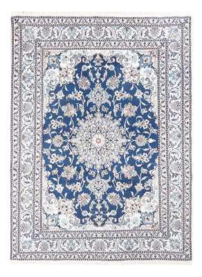 Tapis persan - Nain - Royal - 203 x 146 cm - bleu