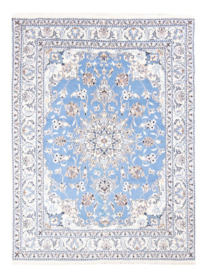 Tapis persan - Nain - Royal - 202 x 150 cm - bleu clair