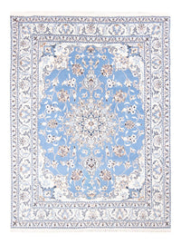 Tapis persan - Nain - Royal - 202 x 150 cm - bleu clair