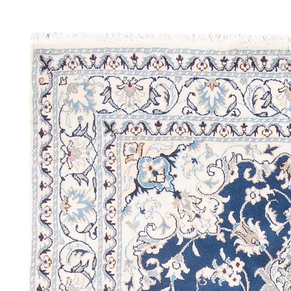 Tapis de Nain - 9La Tapis 145x195cm - Tapis persan - bleu