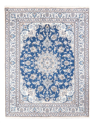 Tapis persan - Nain - Royal - 194 x 147 cm - bleu