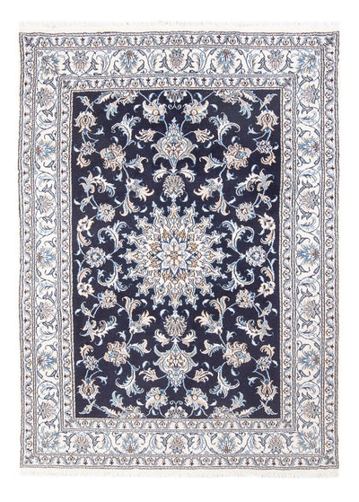 Tapis de Nain - 9La Tapis 146x200cm - Tapis persan - bleu foncé