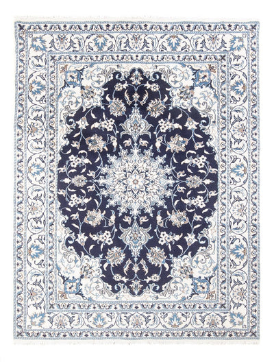 Tapis de Nain - 9La Tapis 147x200cm - Tapis persan - bleu foncé