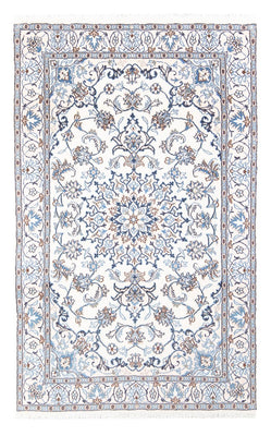 Tapis persan - Nain - 188 x 116 cm - crème