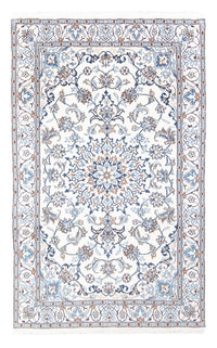 Tapis persan - Nain - 188 x 116 cm - crème