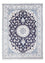 Tapis persan - Nain - 235 x 167 cm - bleu foncé