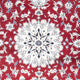 Tapis persan - Nain - 233 x 165 cm - rouge