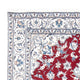 Tapis persan - Nain - 233 x 165 cm - rouge