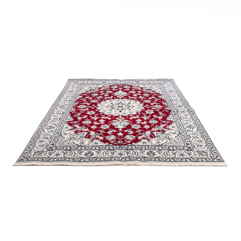 Tapis persan - Nain - 233 x 165 cm - rouge