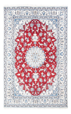 Tapis persan - Nain - 234 x 161 cm - rouge