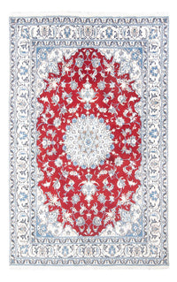Tapis persan - Nain - 234 x 161 cm - rouge