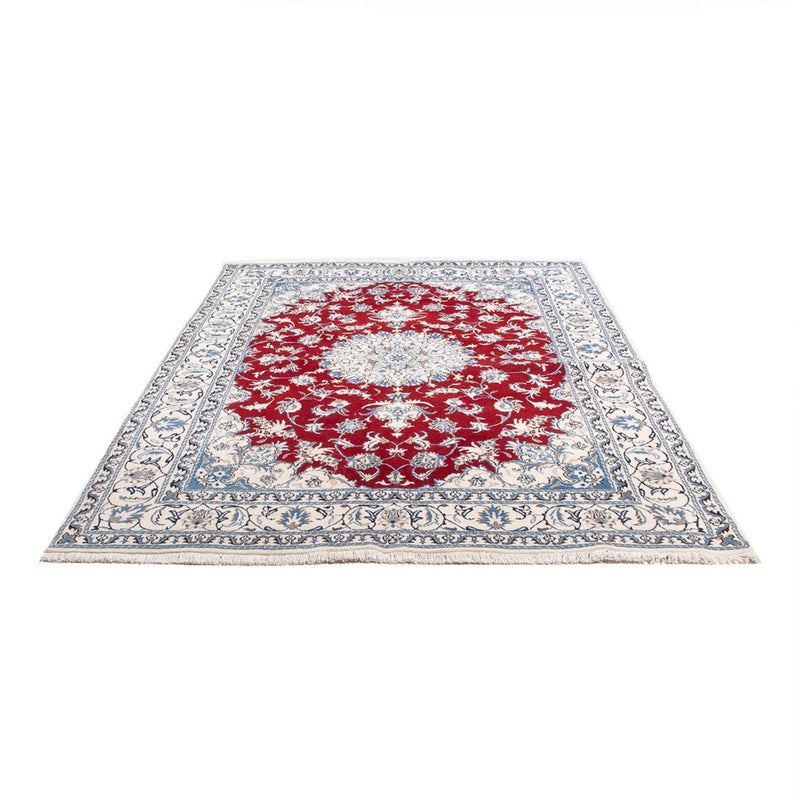 Tapis persan - Nain - 234 x 161 cm - rouge