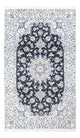 Tapis persan - Nain - 228 x 172 cm - bleu foncé