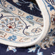 Tapis persan - Nain - 200 x 120 cm - bleu foncé
