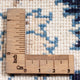 Tapis persan - Nain - 200 x 120 cm - bleu foncé