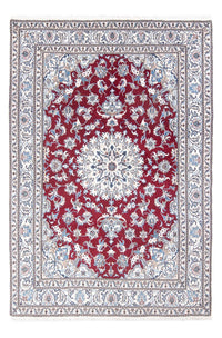 Tapis persan - Nain - 243 x 168 cm - rouge