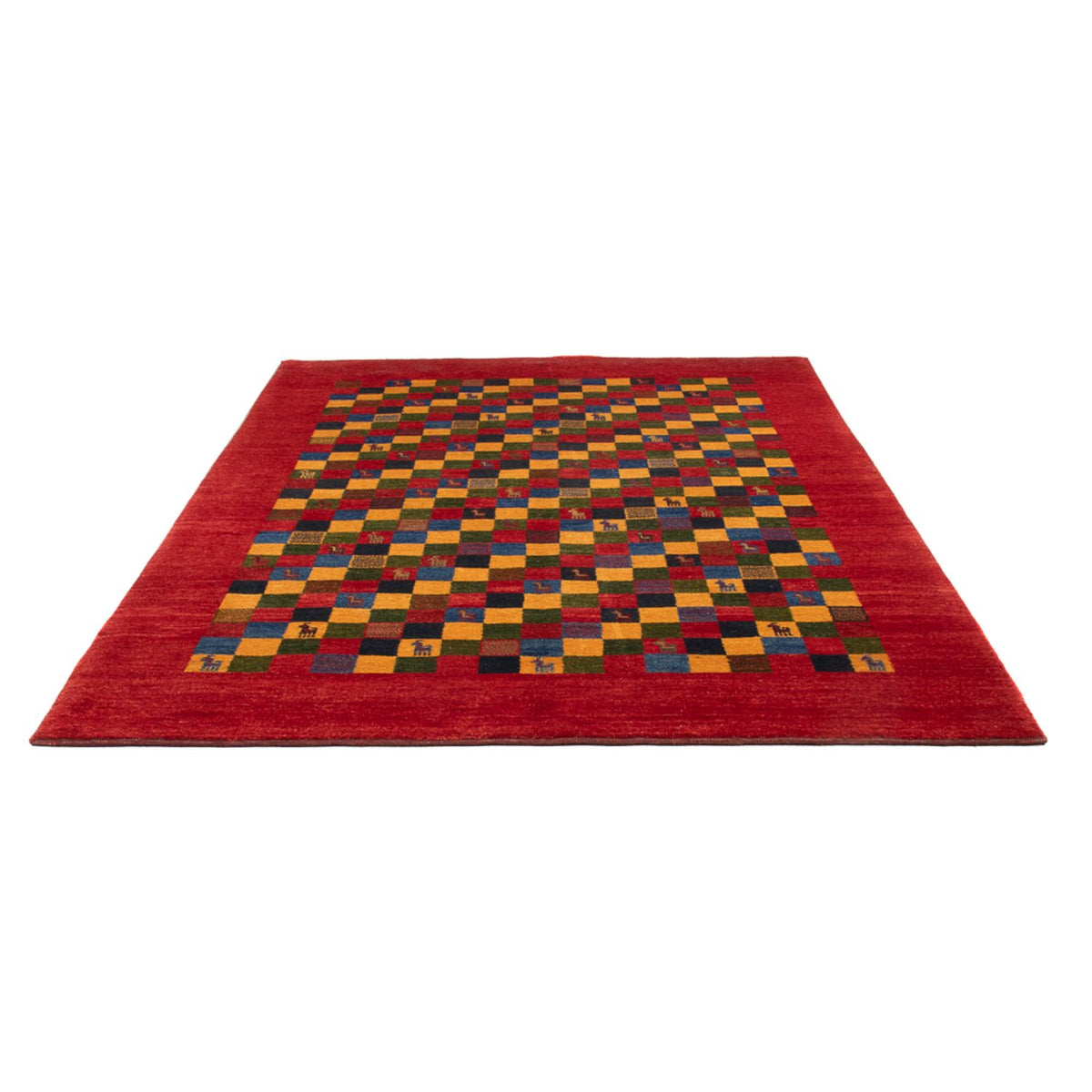 Tapis Gabbeh - Persan - 254 x 180 cm - multicolore
