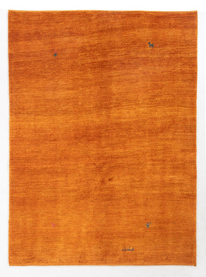 Tapis Gabbeh - Persan - 195 x 156 cm - orange